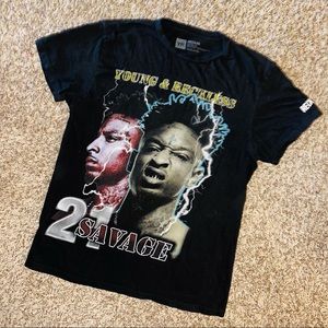 21 Savage vintage style Graphic Tee